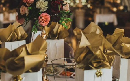 Why are floral arrangements important at events?
