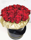 Red Roses in a box Melbourne delivery flowers near me